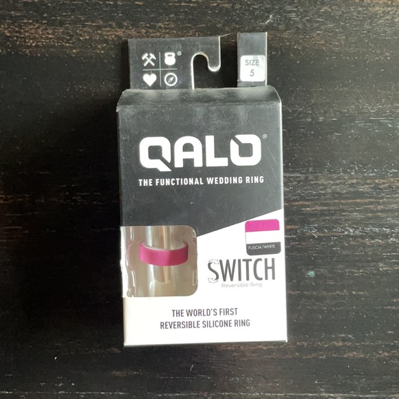 NITB Qalo Women’s Switch Reversible Silicone Ring - Picture 4 of 4